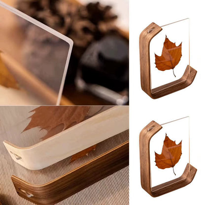 Acrylic Wooden Phot Desktop Display Pictures Holder Acrylic Frame for Wedding Party Pictur